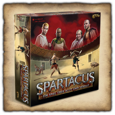 GFNSPAR01G - Spartacus Board Game (2021) - deutsch (galeforce nine, Brettspiel)