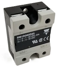 CARLO GAVAZZI RM1D060D20 Solid State Relay 20A 1-60Vdc SPST-NO 4-32Vdc Cont NEW