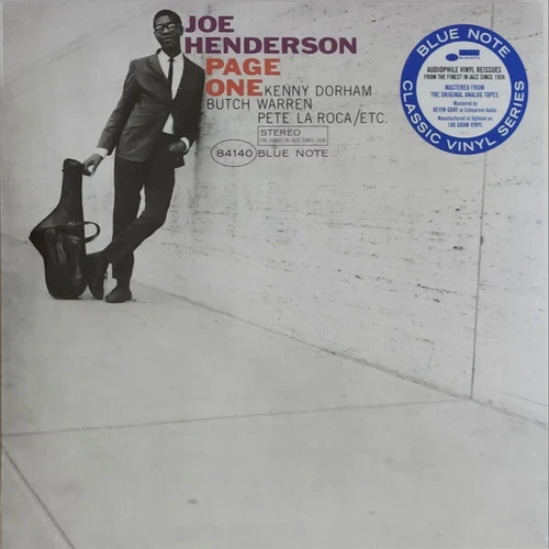 Joe Henderson - Page One - New Vinyl Record - 04 - J16291z