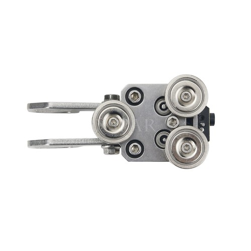 Stainless Steel CW Morse Key Portable Telegraph Key Paddle Key Magnetic Base top - Zdjęcie 5 z 7