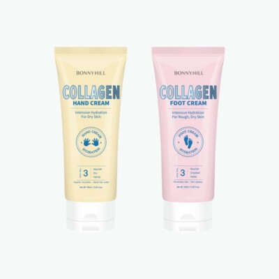 BONNYHILL Collagen Handcreme/ Kollagen/ Retinol/ Niacinamid Fußcreme 100ml