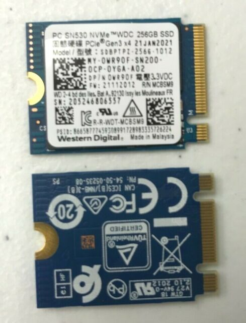 Western Digital SN530 M.2 2230 1tb Internal SSD NVMe PCIe for 
