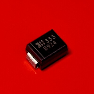 [3x] 1SMB5924B Diodes Zener / Voltage regulator Diode 9.1V 5% 3W SMD DO-214AA