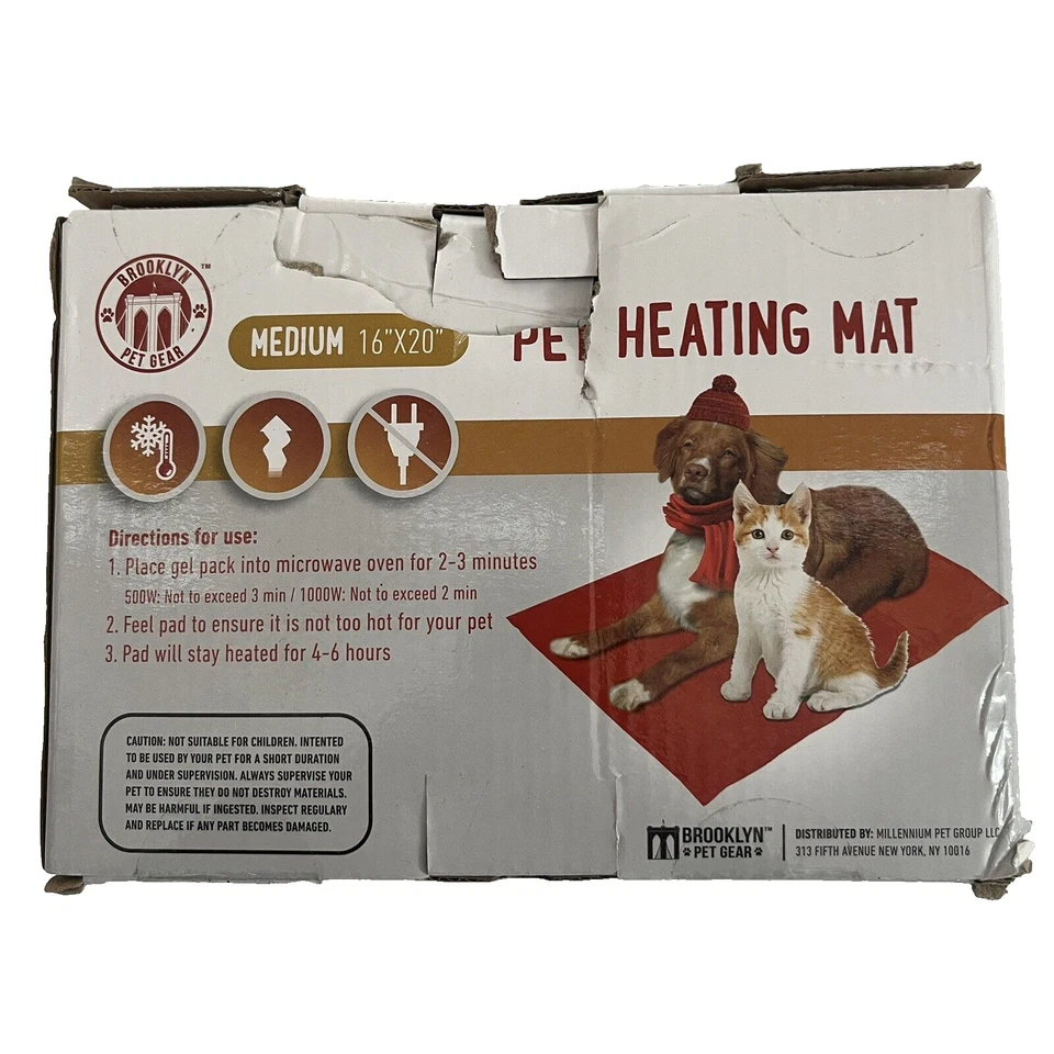 Pet Heater Mat Medium 16x20" Safe Non Toxic Non Electric Latex Free USA NWOT - Image 2 of 4