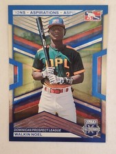 WALKIN NOEL 2023 Elite Extra Edition ASPIRATIONS BLUE #'d 25/349 DPL