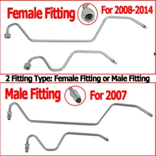 Power Steering Rack and Pinion Hydraulic Hard Lines 2007-2014 15254059, 15254058