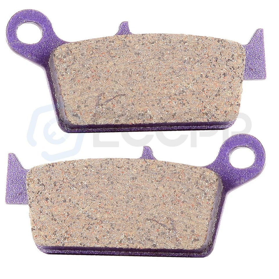 2 pares de pastillas de freno para gas gas sm125 sm250 ec125 2002-2005 fibra de carbono Foto 4 de 4