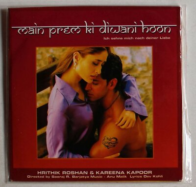 Anu Malik Main Prem Ki Diwani Hoon EU Adv Cardcover CD 2007 Soundtrack Bollywood