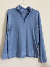 Vineyard Vines 1/4 Zip Long Sleeve Pullover Sweater Boy's Size XL Blue