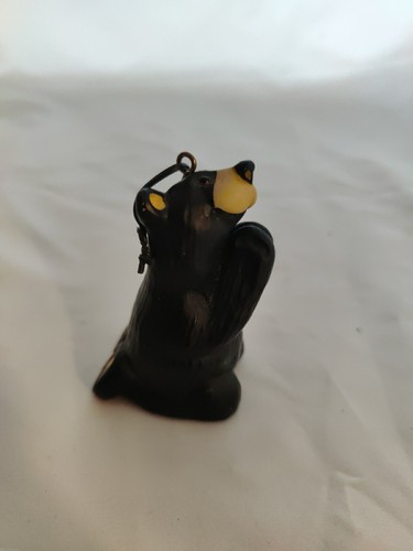 Bear Foots By Jeff Flemming 2 X Hanging Ornaments Sky Carvers Montana Ornaments - Picture 8 of 15