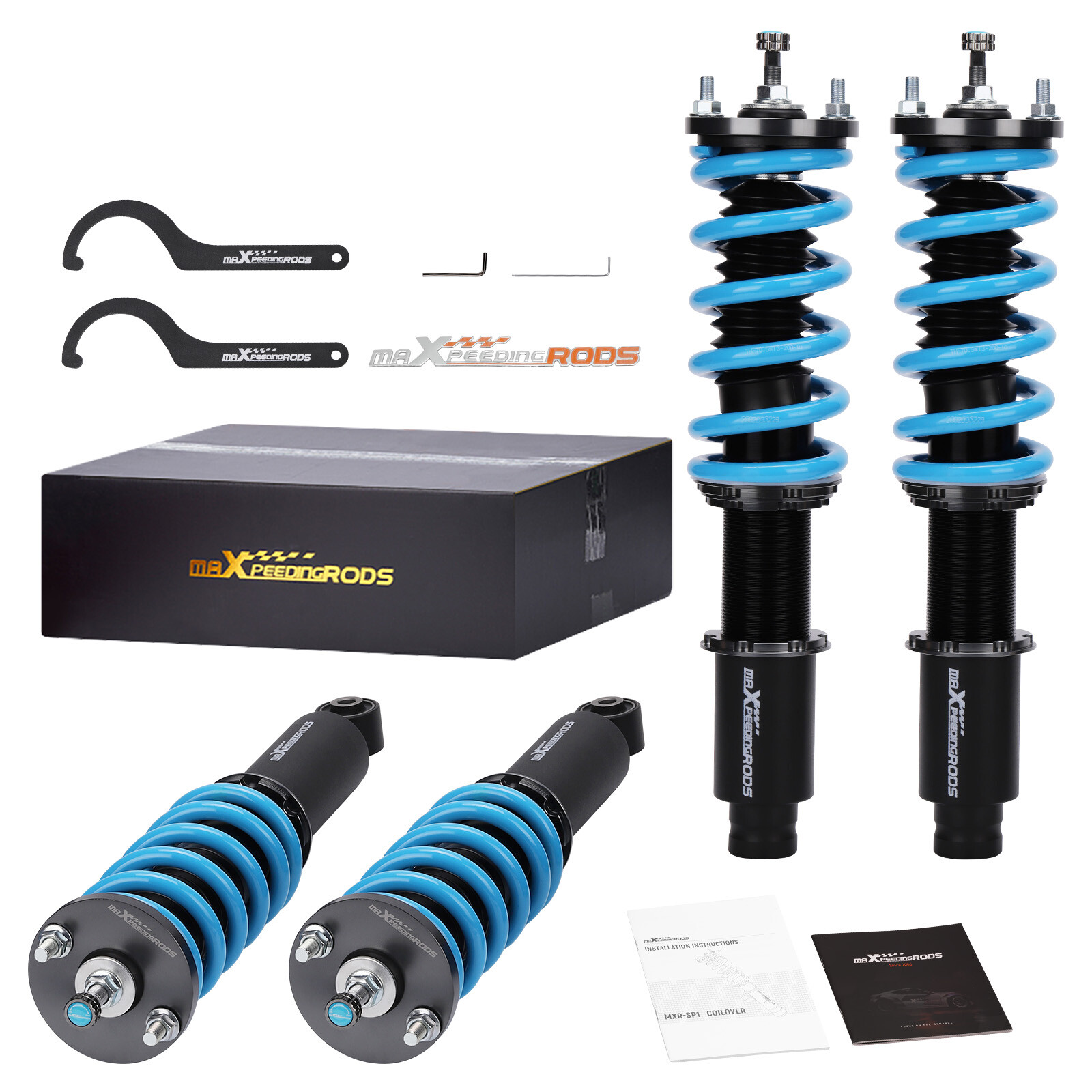 Upgraded Full Coilovers Kit For Honda CR-V MK1 RD1-RD3 1996-2001 FWD & AWD