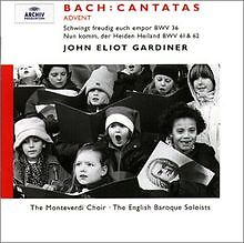 Kantaten Bwv 36 / 61 / 62 von Gardiner,John Eliot, Ebs | CD | Zustand sehr gut - Bild 1 von 2