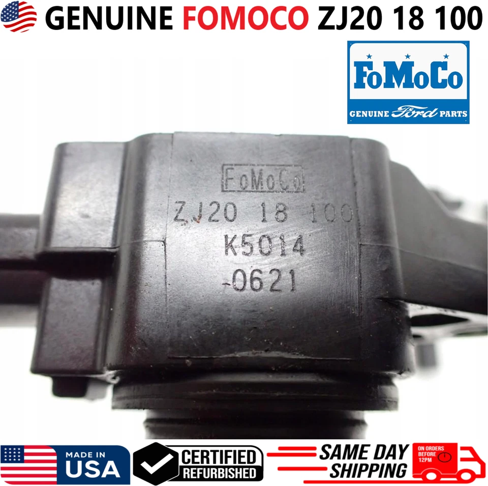 Bobina de encendido GENUINA FOMOCO 1 para Mazda 2 2011-2014 1,5 L I4, ZJ20 18 100 OEM Foto 3 de 4