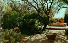 Tumacacori National Monument AZ Patio Garden Postcard Unused (20034)
