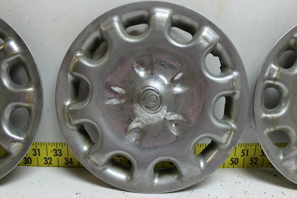 Juego de 4 tapacubos de 14" usados OEM cubiertas de rueda 1995-1997 Mazda 626 (3427) Foto 4 de 4
