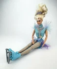 Mattel Barbie USA OLYMPIC Team SKATER DOLL 1997 Vintage Wind Up Skate Spin Bend