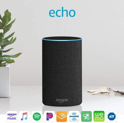 amazon echo charcoal 2nd generation