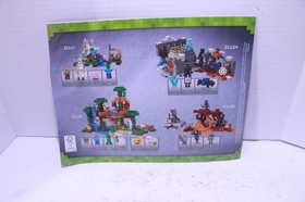 LEGO Minecraft Instruction Booklet Manual Only #21125 Jungle Tree House Book 1-3