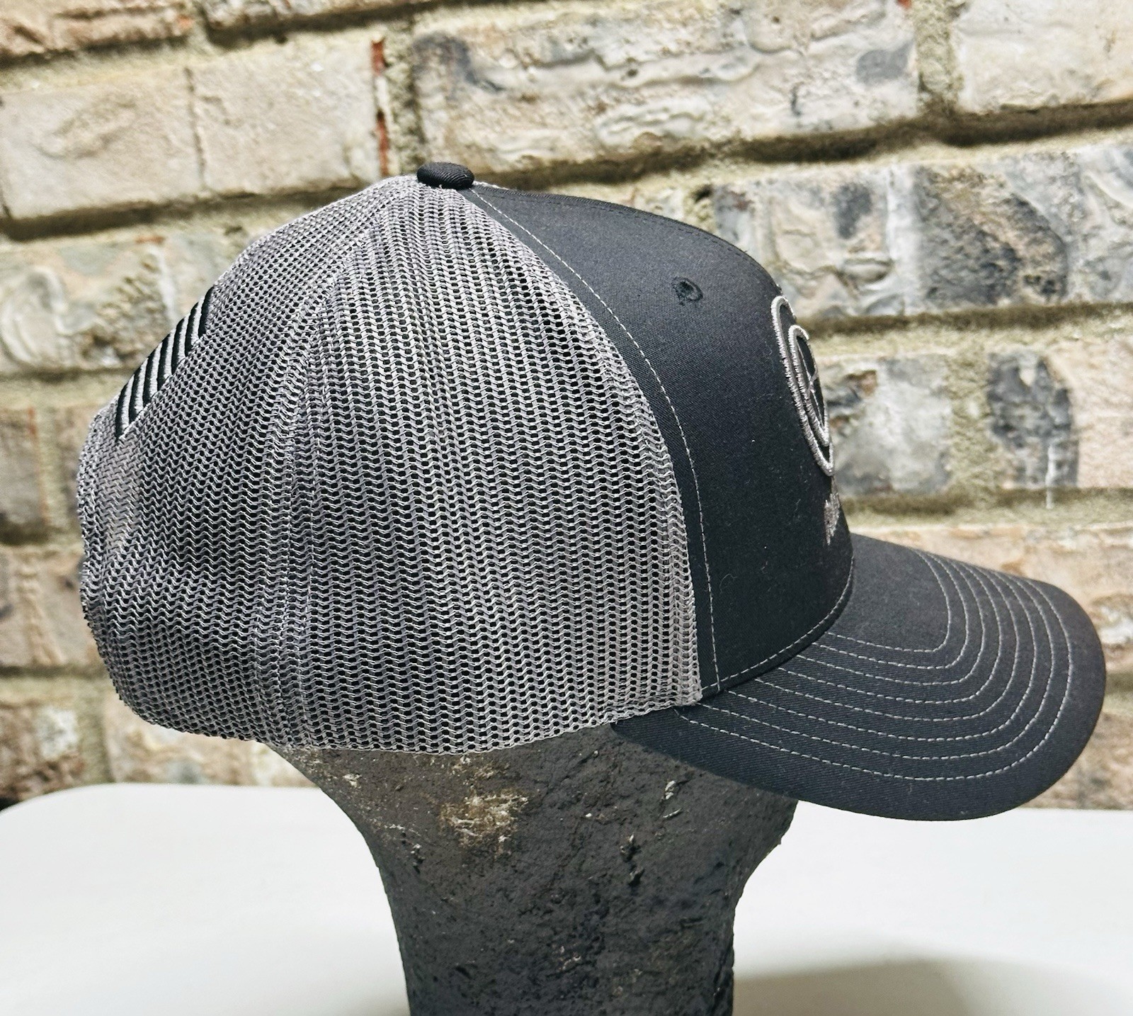 Conflict Kinetics Logo Gray Patch Cap Hat Adjusta… - image 6