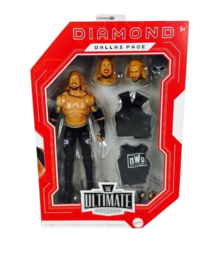 WWE Ultimate Edition DIAMOND DALLAS PAGE Action Figure DDP MNW | eBay
