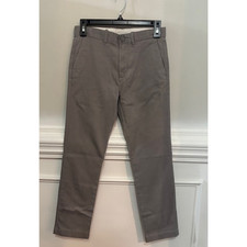 Crewcuts Pants Chinos Classicc Fit Gray Boys Size 8 Stretch J. Crew NWT
