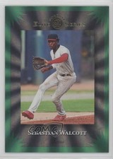 2025 Panini Donruss Elite Series Green Lazer Sebastian Walcott #10 sc8