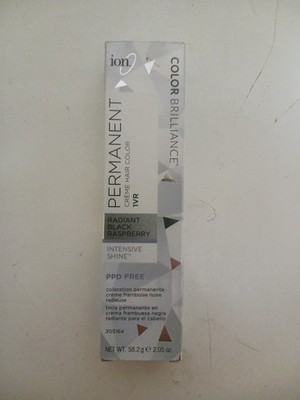 Ion COLOR BRILLIANCE INTENSIVE SHINE PPD-Free Permanent Creme Hair Color~2.05 oz