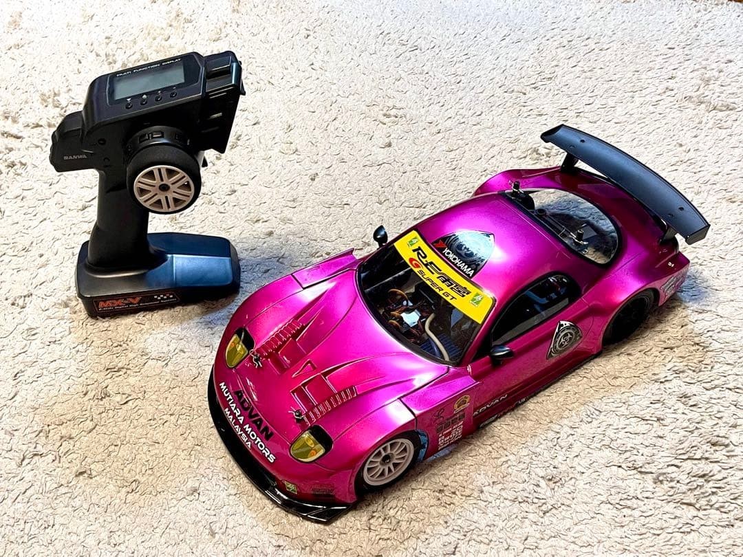 ヨコモ　YOKOMO GT300 FD3Sラジコン シャーシ　プロポ Yokomo GT300 FD3S RX-7 RC Car Chassis with Electronics and Remote