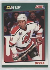 1991-92 Score Rookie and Traded Box Set Dave Barr #47T 0a4