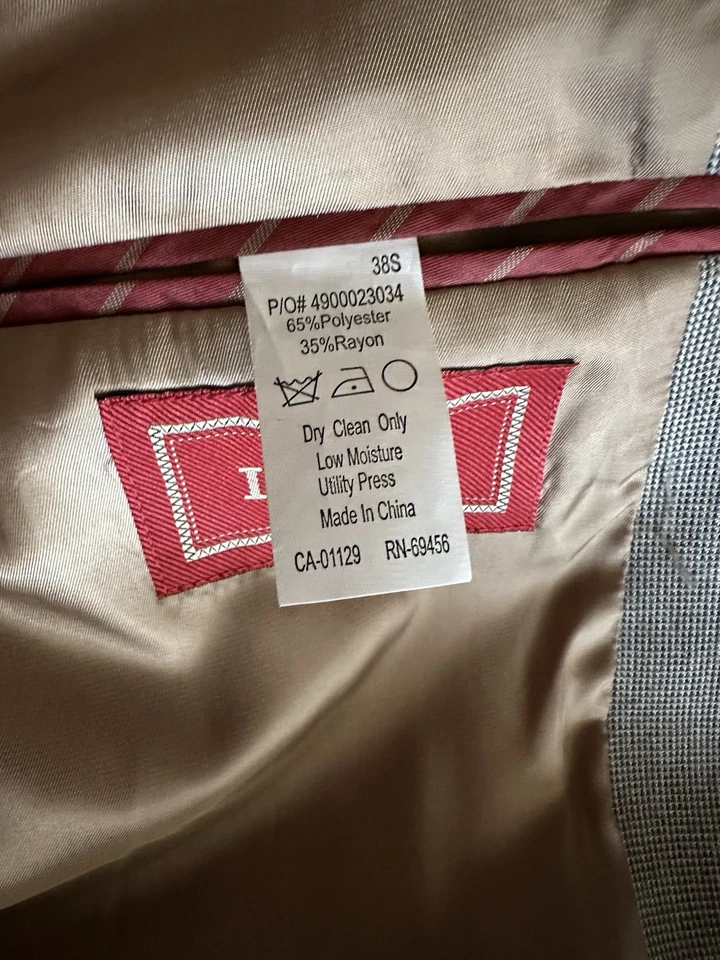 Blazer Harris Tweed Vintage Tamanho 40R - Imagem 3 de 4