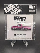 OFFSE7 x KAIDO HOUSE Kaido Square 11 "Malibu" Pink Pin - APRIL Pin Drop
