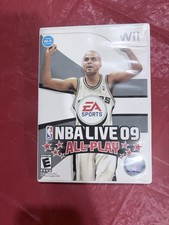 NBA Live 09: All-Play (Nintendo Wii, 2008) - Complete