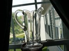 Serrated Teardrop Pitcher clear  National Glass Co. #79D c 1900. — photo 8