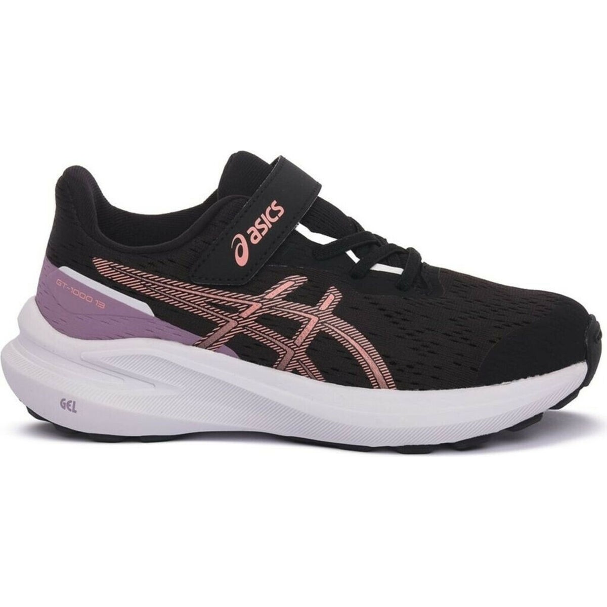 Scarpe Sportive per Bambini Asics GT 1000 13 PS 1014A344 006 Nero Taglia Calzat