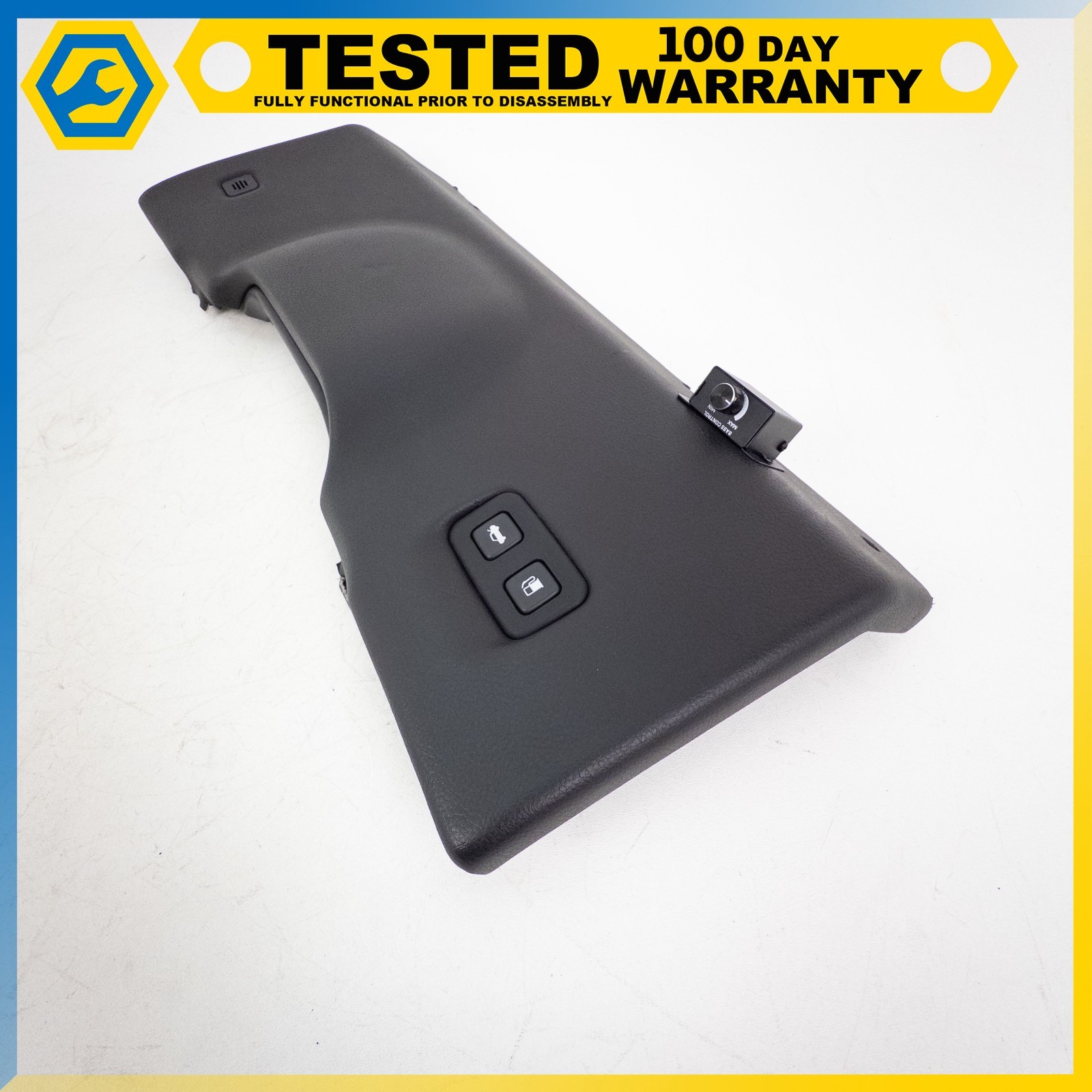 05-13 CHEVROLET CORVETTE C6 LEFT DASHBOARD LOWER KNEE TRIM PANEL BOLSTER OEM