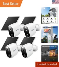 Wireless Home Security Cameras - Instant Alerts, Night Vision  Two-Way Talk
