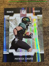 2009 Donruss Elite Rookies Patrick Chung #177 /999 RC Oregon Patriots SP Free