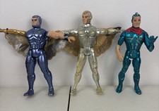 SilverHawks - Steelwill, Bluegrass And Quicksilver Action Figures ONLY