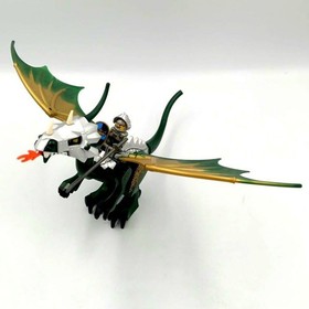 LEGO 7048 Troll Warship Castle Fantasy Era Dragon Green 2008 Missing without Box