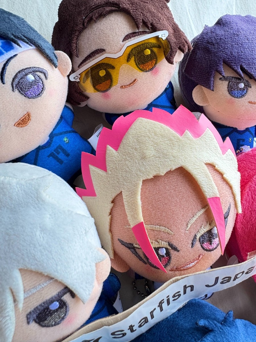 Blue Lock Chibigurumi Vol.7 8 Set Of 9 Keychain Mascot Plush Doll