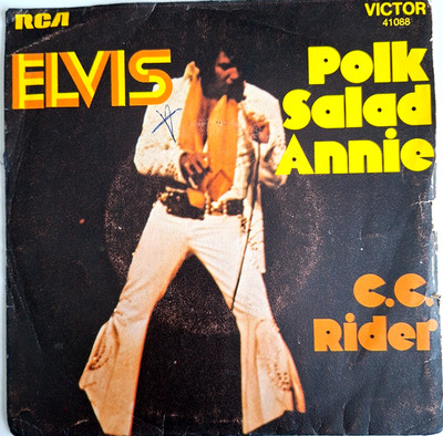 Elvis Presley - C.C. Rider & Polk Salad Annie / France