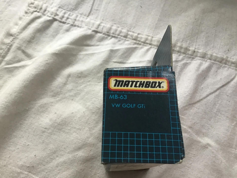 MATCHBOX MB 63 - VOLKSWAGEN GOLF GTI - ABSTRACT - UNOPENED BOX -RARE ! - Изображение 2 из 3