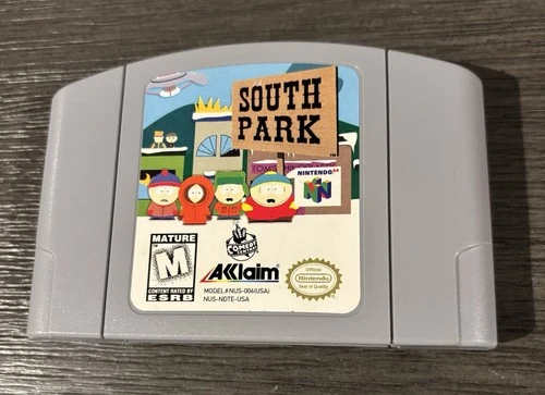 South Park Nintendo 64, 1998, Cartridge Only, Works