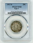1917-S Type 1 STANDING LIBERTY QUARTER PCGS VF20