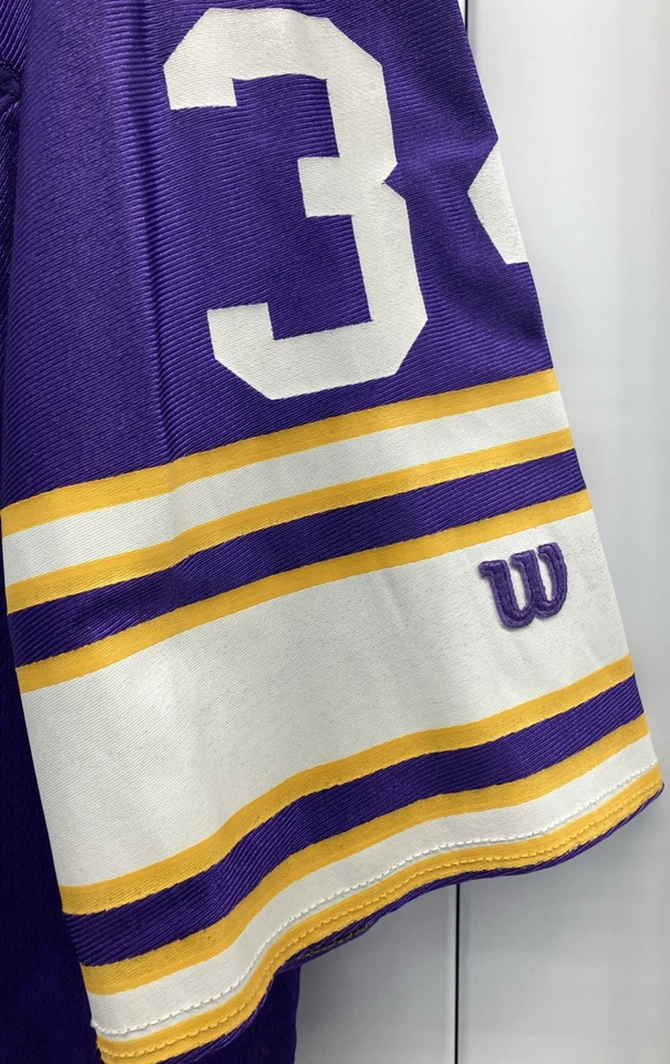 Camiseta deportiva vintage Wilson Prestige Teams Minnesota Vikings #34 Herschel Walker talla 44 Foto 4 de 4
