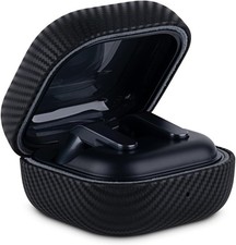 Samsung Galaxy Buds 4 2026 / Buds4 Pro Case Cover - Leather, Carbon Fibre Text