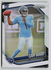 2025 Panini Prizm Cam Ward Silver Rookie Tennessee Titans QB