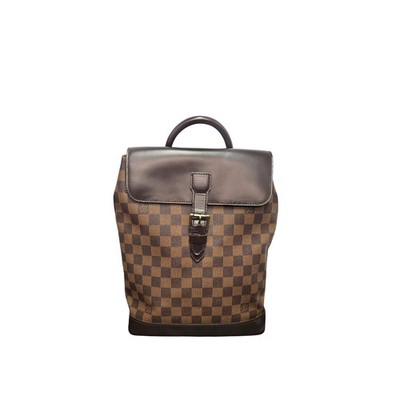 Louis Vuitton Vintage Damier Ebene Soho Backpack