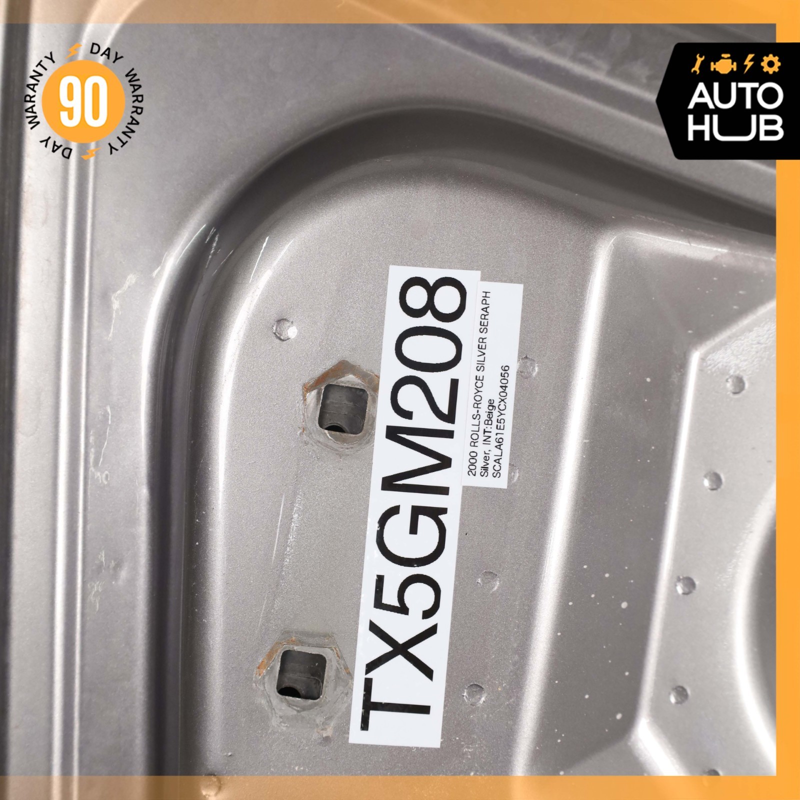 99-02 Rolls Royce Silver Seraph / Bentley Arnage Trunk Lid Panel Assembly OEM