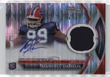 2011 Bowman Sterling Relics Pulsar Refractor 6/15 Marcell Dareus Auto 1u6